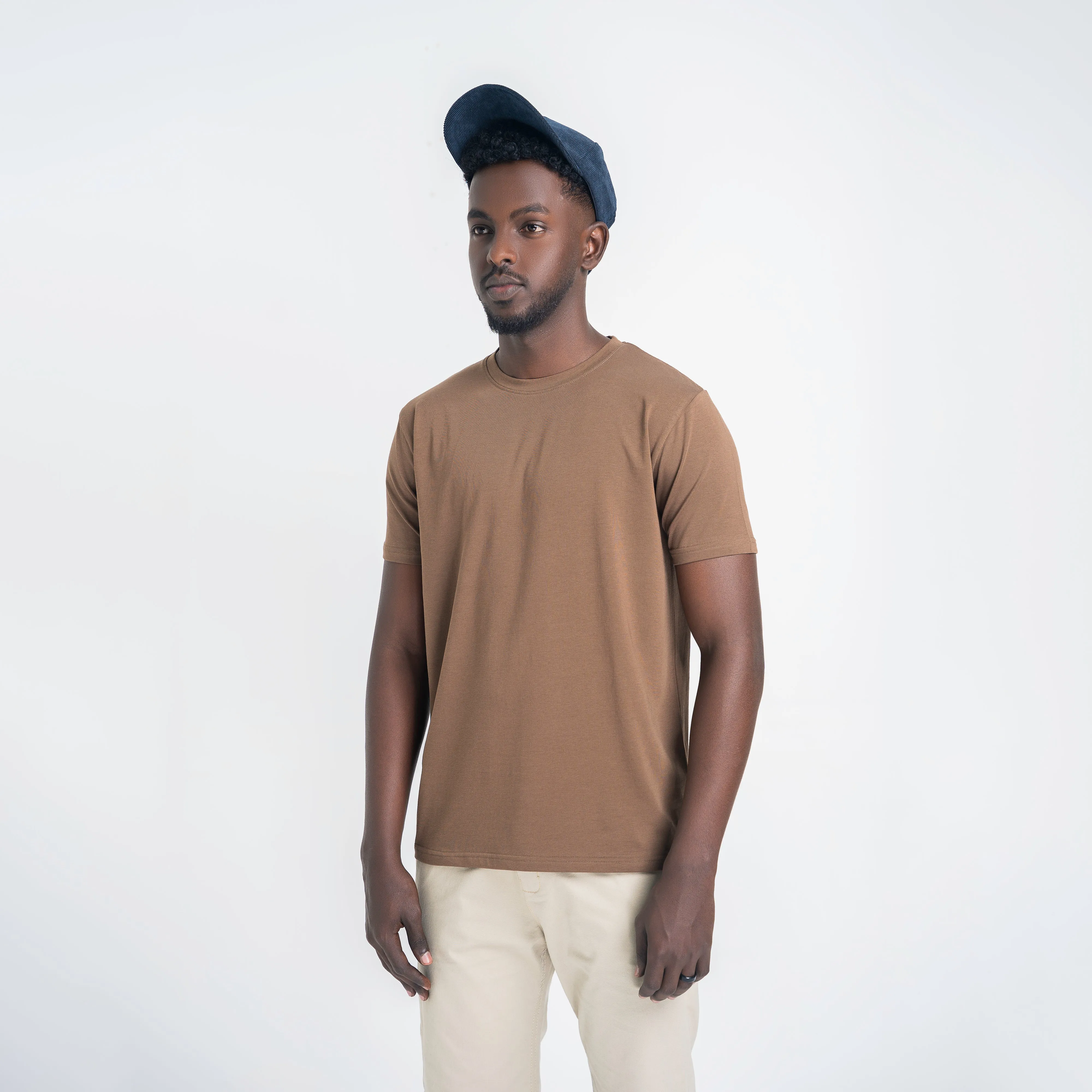 Saddle Premium H/S Crew Neck