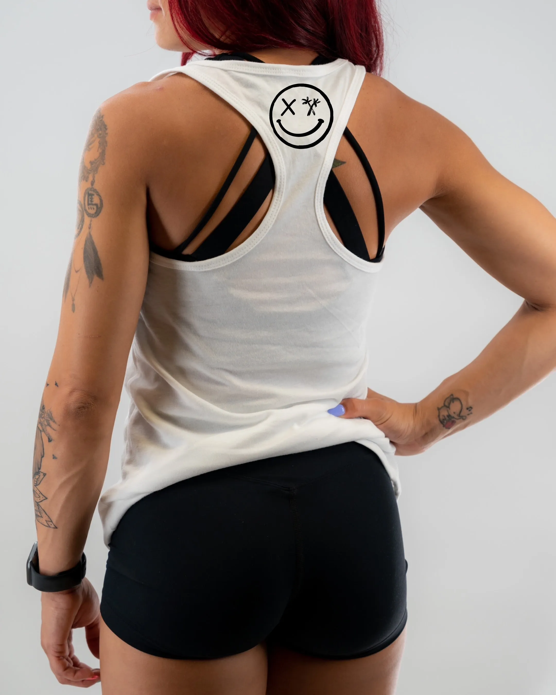 Salty Savage Ladies "MUSCLE MOMMY" Racerback Tank