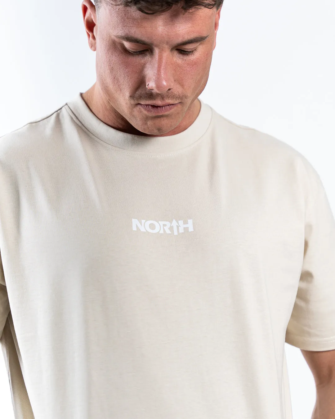 Sand Oversized T • Men