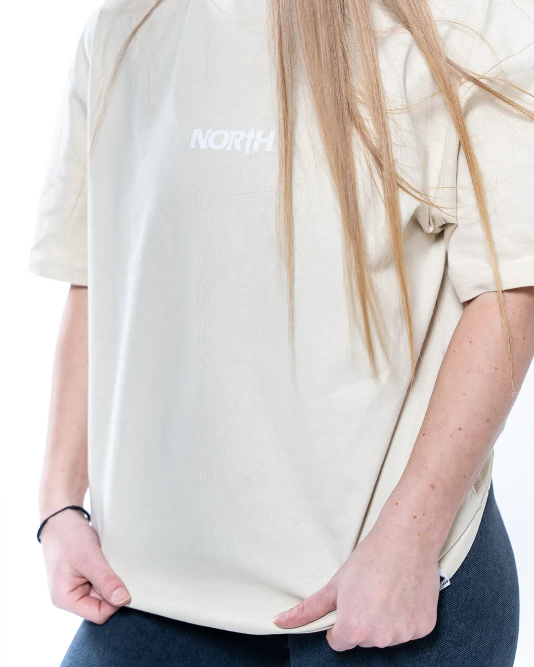 Sand Oversized T • Women