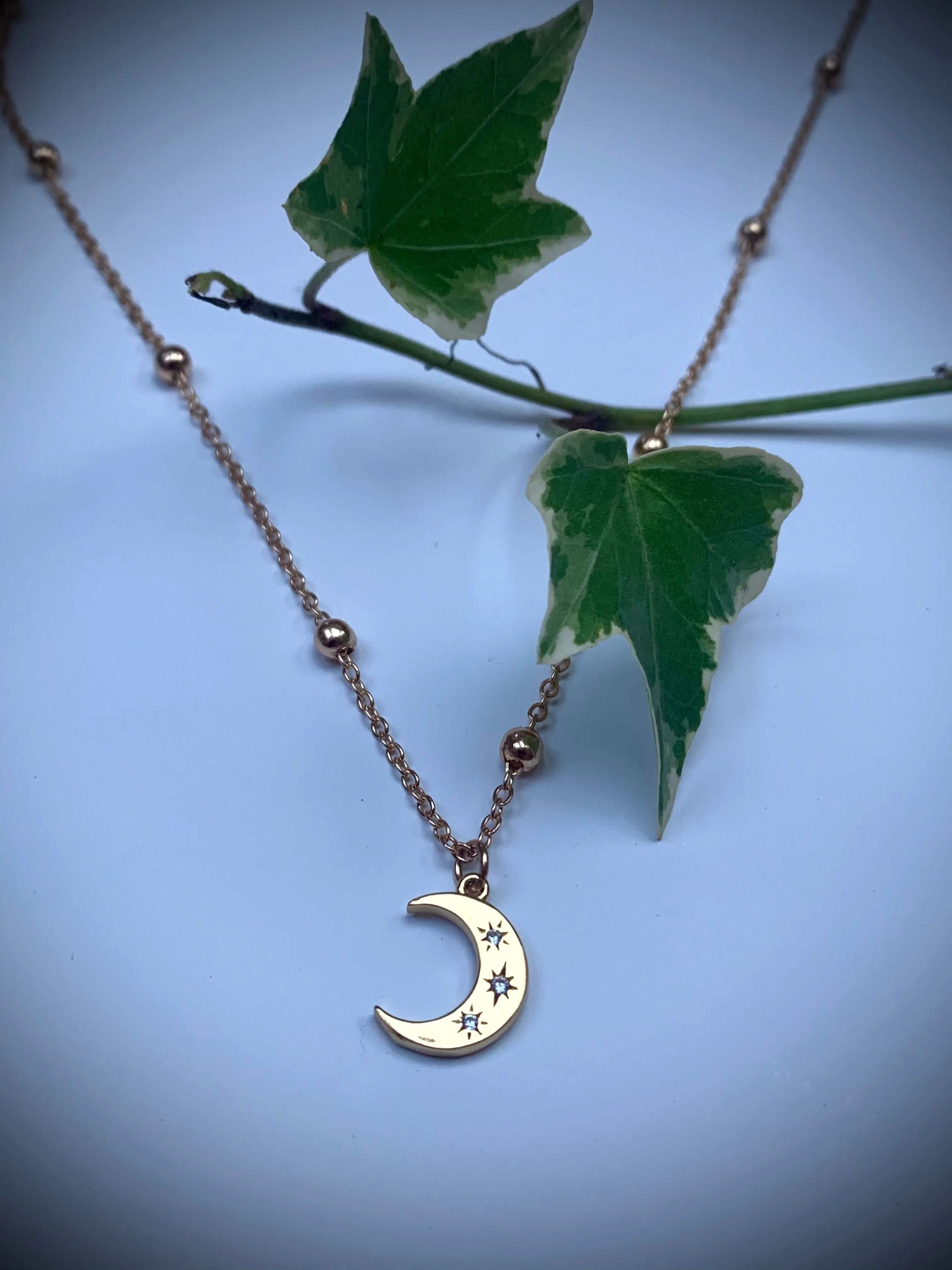 Sister of the Moon Gold Necklace