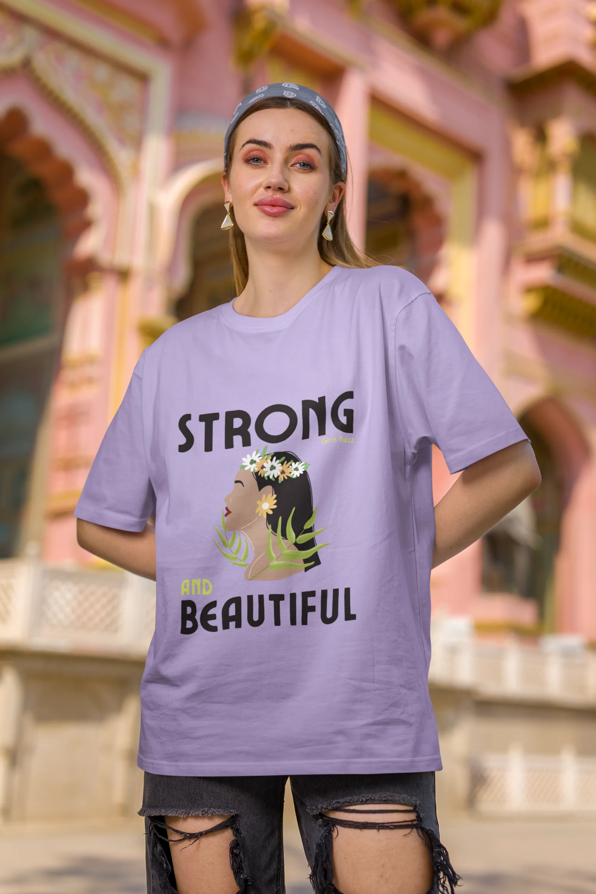 Strong And Beautiful Oversized T-shirt