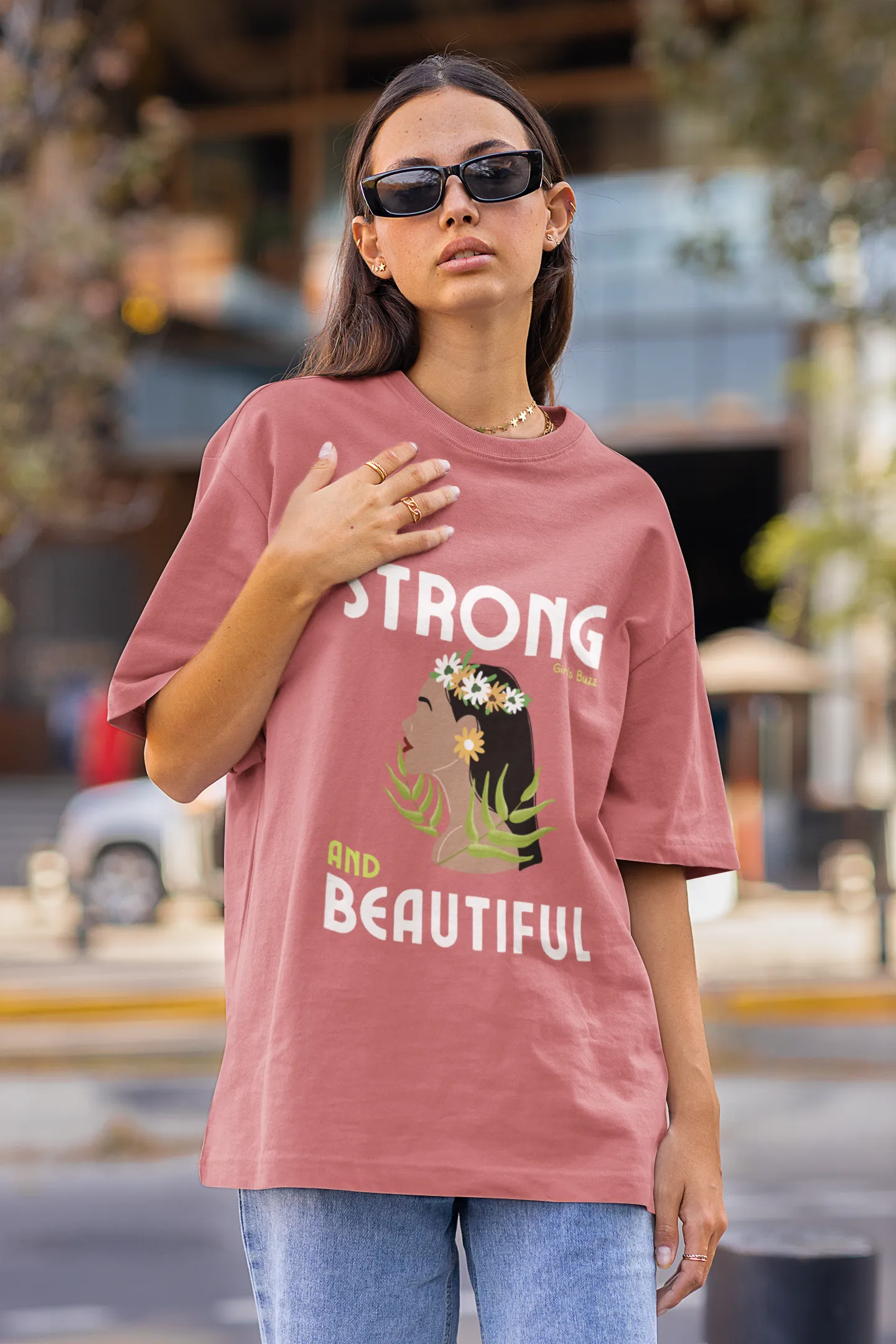 Strong And Beautiful Oversized T-shirt