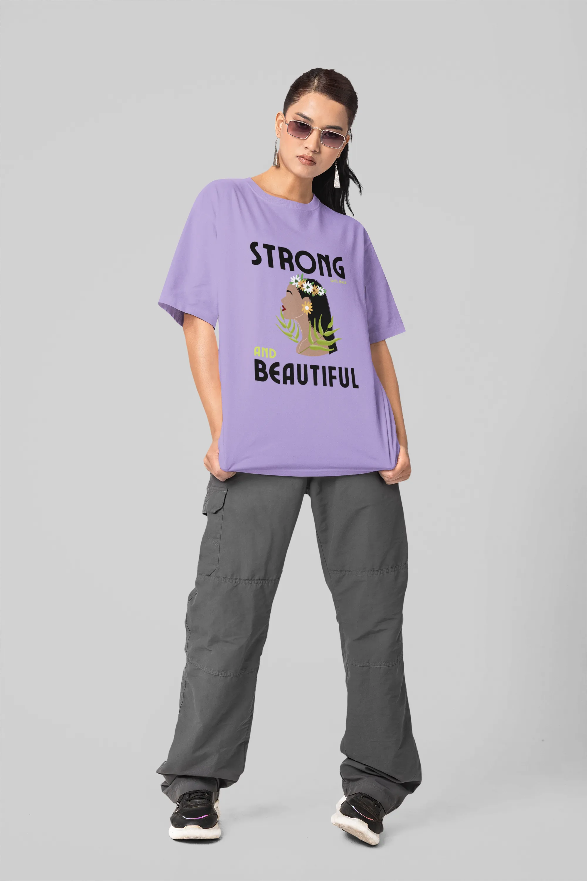 Strong And Beautiful Oversized T-shirt