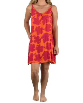 Sunny Hibiscus Alani Dress (One Size)