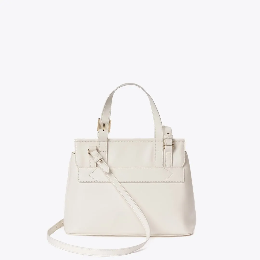 Tecla S Vegan Corn Leather Mini Handbag | Coconut