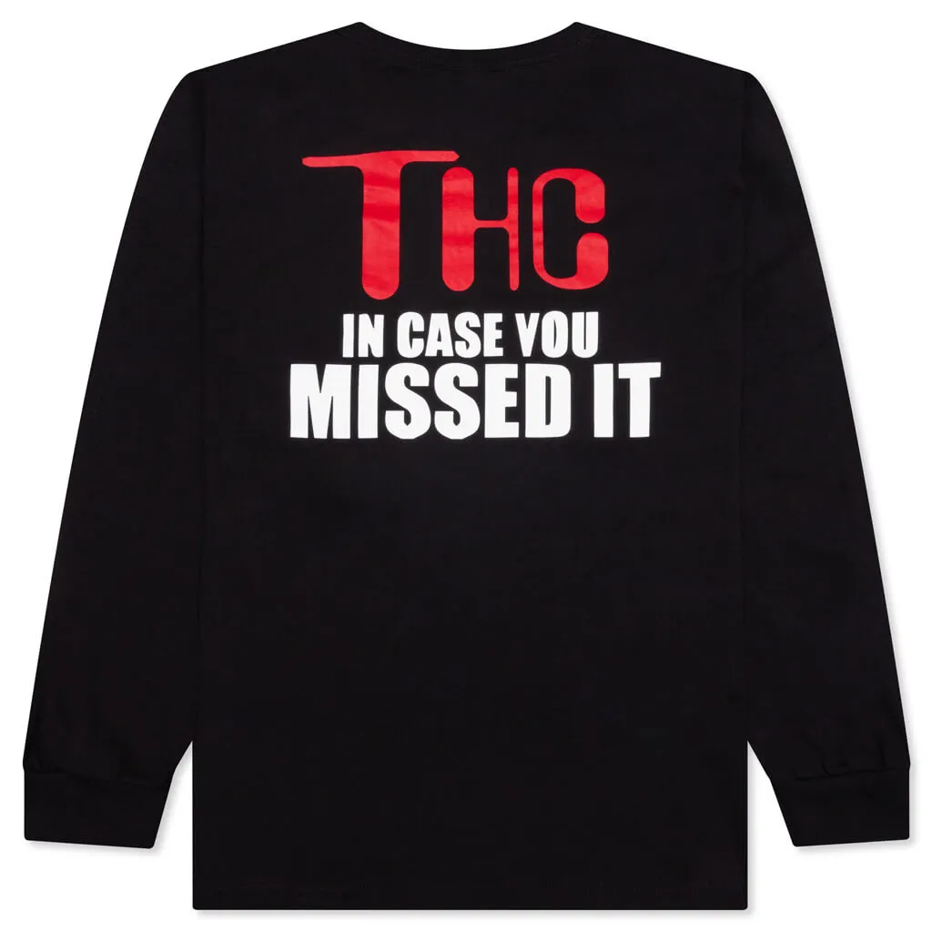 THC L/S Tee - Black