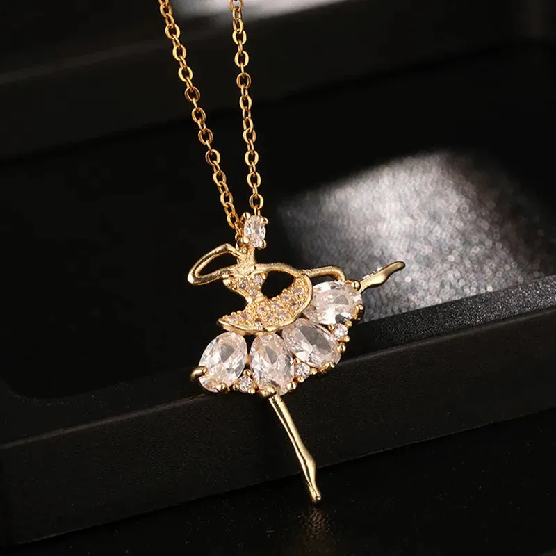 The Sharifa Ballerina Necklace