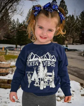 Toddler Vixen Vibes Crewneck