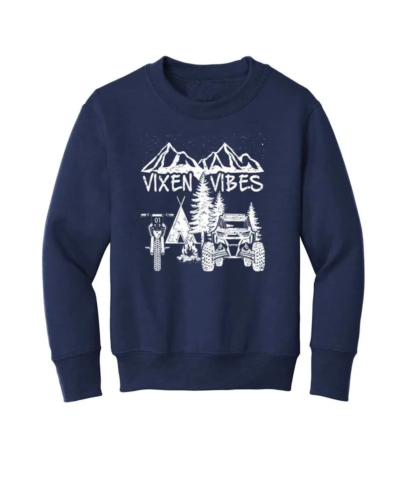 Toddler Vixen Vibes Crewneck