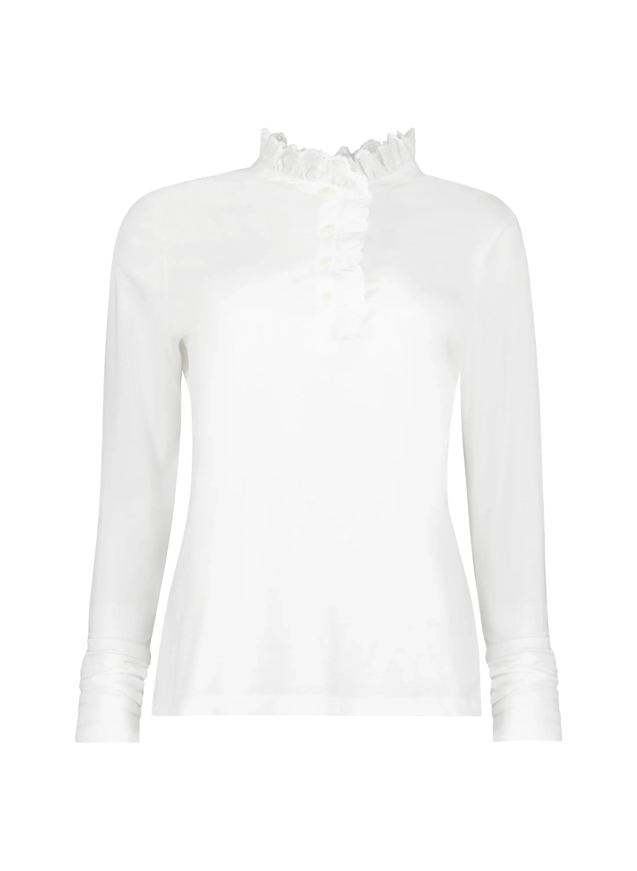 Tricia Organic Cotton Top | White