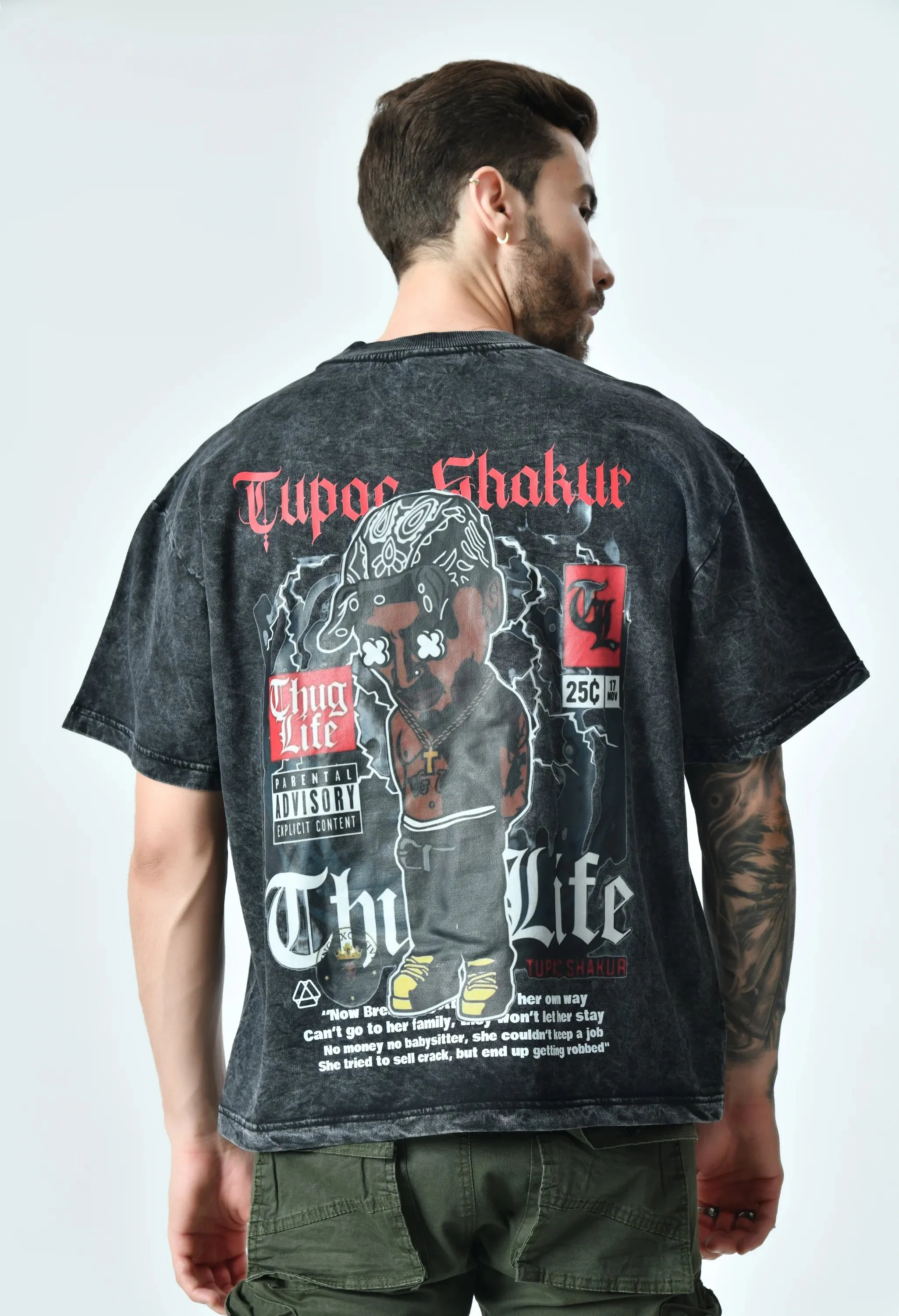 TUPAC SHAKUR - OVERSIZED T-SHIRT