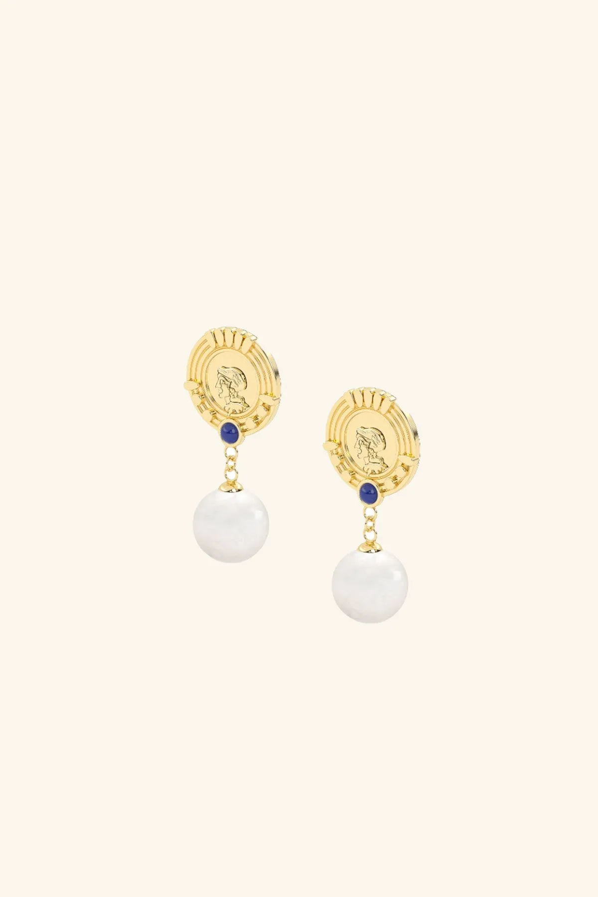 Veii Coin Earrings