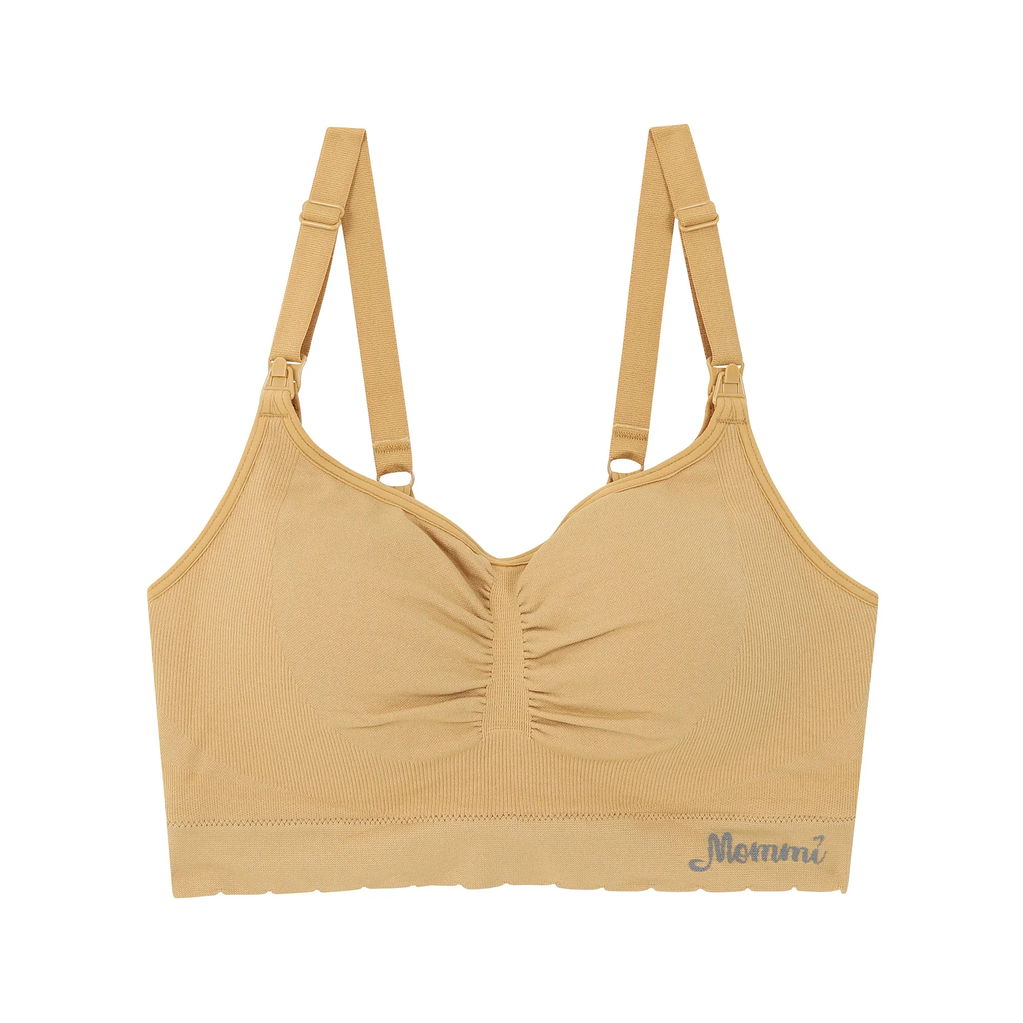 Wacoal Maternity Mommi Bra บราสำหรับให้นมบุตร รุ่น WM1Y01 สีน้ำตาลทอง (YG)