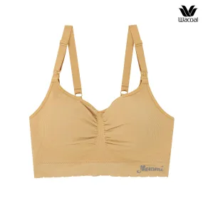 Wacoal Maternity Mommi Bra บราสำหรับให้นมบุตร รุ่น WM1Y01 สีน้ำตาลทอง (YG)