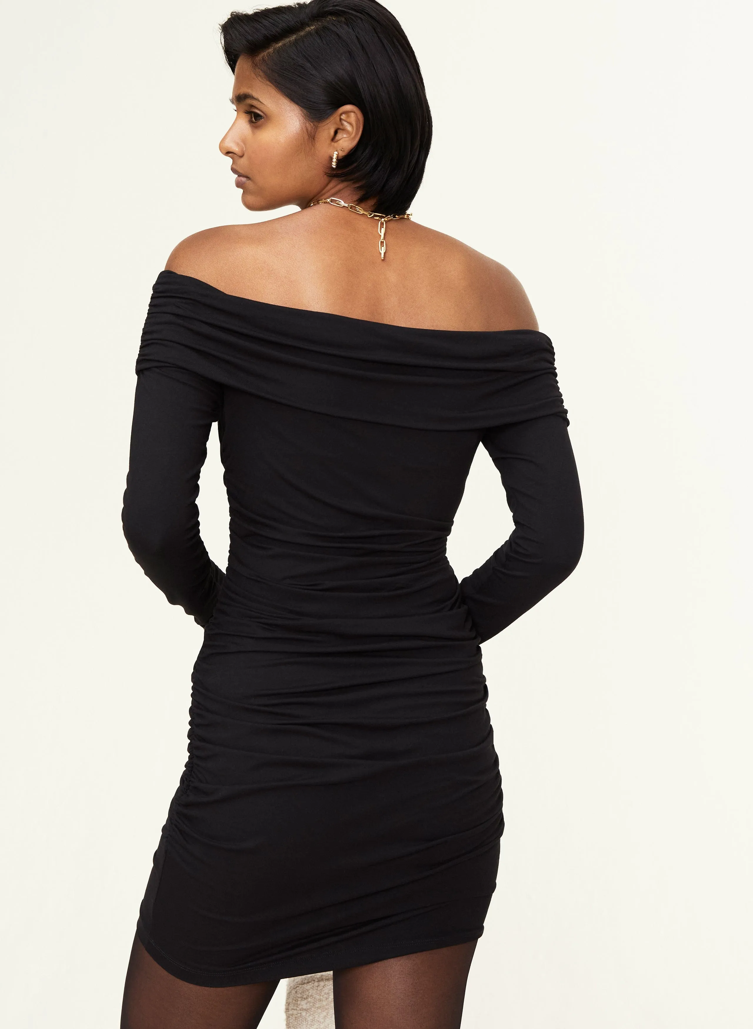 Zandra LENZING ECOVERO Dress | Caviar Black